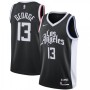 Men's LA Clippers Paul George #13 Nike Black 2020/21 Swingman Player Jersey – City Edition Men's LA Clippers Paul George #13 Nike Black 2020/21 Swingman Player Jersey – City Edition