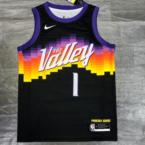 Men's Phoenix Suns Devin Booker #1 Nike Black 2021 Swingman Jersey - City Edition Men's Phoenix Suns Devin Booker #1 Nike Black 2021 Swingman Jersey - City Edition