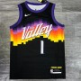 Men's Phoenix Suns Devin Booker #1 Nike Black 2021 Swingman Jersey - City Edition Men's Phoenix Suns Devin Booker #1 Nike Black 2021 Swingman Jersey - City Edition