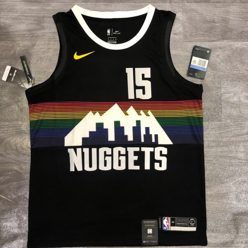 Men's Denver Nuggets Nikola Jokic #15 Nike Black Swingman Player Jersey – City Edition Men's Denver Nuggets Nikola Jokic #15 Nike Black Swingman Player Jersey – City Edition