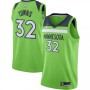 Men's Minnesota Timberwolves Karl-Anthony Towns #32 Jordan Green 20/21 Swingman Jersey Men's Minnesota Timberwolves Karl-Anthony Towns #32 Jordan Green 20/21 Swingman Jersey