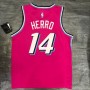 Men's Miami Heat Tyler Herro #14 Pink Swingman Jersey - City Edition Men's Miami Heat Tyler Herro #14 Pink Swingman Jersey - City Edition