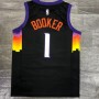 Men's Phoenix Suns Devin Booker #1 Nike Black 2021 Swingman Jersey - City Edition Men's Phoenix Suns Devin Booker #1 Nike Black 2021 Swingman Jersey - City Edition