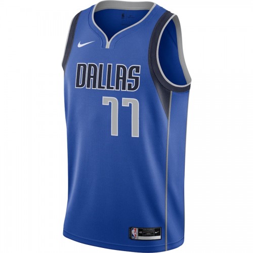 Men's Dallas Mavericks Luka Doncic #77 Nike Royal 2020/21 Swingman Jersey - Icon Edition Men's Dallas Mavericks Luka Doncic #77 Nike Royal 2020/21 Swingman Jersey - Icon Edition