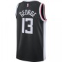 Men's LA Clippers Paul George #13 Nike Black 2020/21 Swingman Player Jersey – City Edition Men's LA Clippers Paul George #13 Nike Black 2020/21 Swingman Player Jersey – City Edition