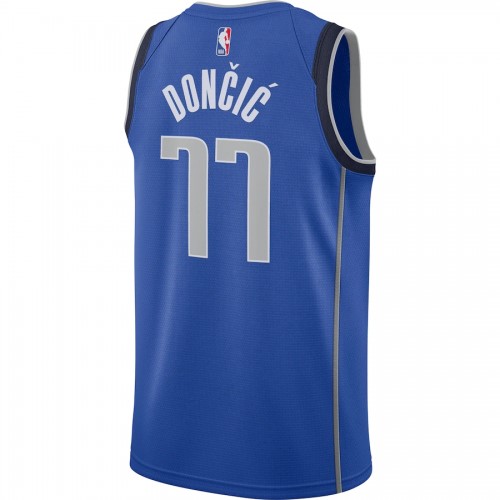 Men's Dallas Mavericks Luka Doncic #77 Nike Royal 2020/21 Swingman Jersey - Icon Edition Men's Dallas Mavericks Luka Doncic #77 Nike Royal 2020/21 Swingman Jersey - Icon Edition