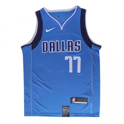 Men's Dallas Mavericks Luka Doncic #77 Nike Royal 2020/21 Swingman Jersey - Icon Edition Men's Dallas Mavericks Luka Doncic #77 Nike Royal 2020/21 Swingman Jersey - Icon Edition