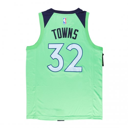 Men's Minnesota Timberwolves Karl-Anthony Towns #32 Jordan Green 20/21 Swingman Jersey Men's Minnesota Timberwolves Karl-Anthony Towns #32 Jordan Green 20/21 Swingman Jersey