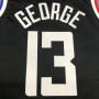 Men's LA Clippers Paul George #13 Nike Black 2020/21 Swingman Player Jersey – City Edition Men's LA Clippers Paul George #13 Nike Black 2020/21 Swingman Player Jersey – City Edition