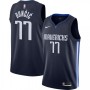 Men's Dallas Mavericks Luka Doncic #77 Navy Finished Swingman Jersey - Statement Editon Men's Dallas Mavericks Luka Doncic #77 Navy Finished Swingman Jersey - Statement Editon