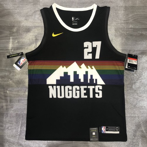 Men's Denver Nuggets Jamal Murray #27 Nike Black Swingman Player Jersey – City Edition Men's Denver Nuggets Jamal Murray #27 Nike Black Swingman Player Jersey – City Edition