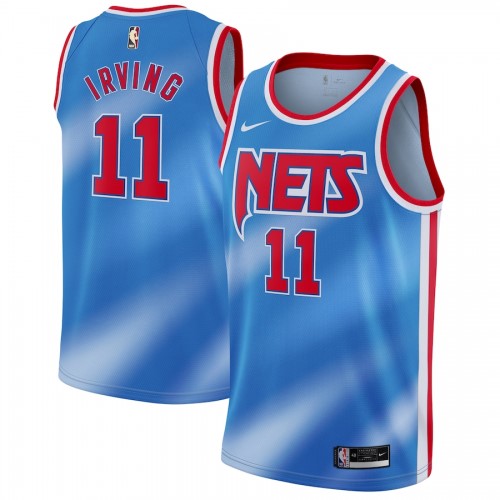 Men's Brooklyn Nets Kyrie Irving #11 Nike Blue 2020/21 Swingman Jersey - Classic Edition Men's Brooklyn Nets Kyrie Irving #11 Nike Blue 2020/21 Swingman Jersey - Classic Edition