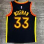 Men's Golden State Warriors James Wiseman #33 Nike Navy 2020/21 Swingman Jersey - City Edition Men's Golden State Warriors James Wiseman #33 Nike Navy 2020/21 Swingman Jersey - City Edition