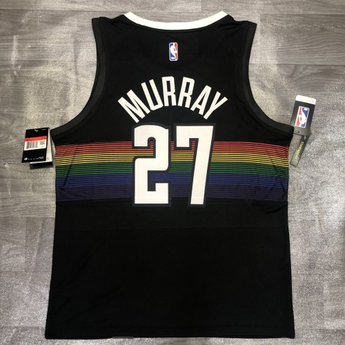Men's Denver Nuggets Jamal Murray #27 Nike Black Swingman Player Jersey – City Edition Men's Denver Nuggets Jamal Murray #27 Nike Black Swingman Player Jersey – City Edition