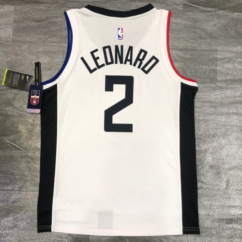 Men's LA Clippers Kawhi Leonard #2 Nike White 2020/21 Swingman Player Jersey – City Edition Men's LA Clippers Kawhi Leonard #2 Nike White 2020/21 Swingman Player Jersey – City Edition