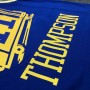 Men's Golden State Warriors Klay Thompson #11 Nike Royal Hardwood Classics 2020/21 Swingman Jersey- Classic Edition Men's Golden State Warriors Klay Thompson #11 Nike Royal Hardwood Classics 2020/21 Swingman Jersey- Classic Edition