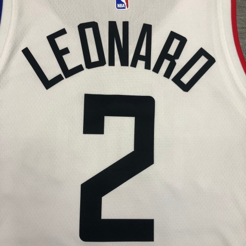 Men's LA Clippers Kawhi Leonard #2 Nike White 2020/21 Swingman Player Jersey – City Edition Men's LA Clippers Kawhi Leonard #2 Nike White 2020/21 Swingman Player Jersey – City Edition