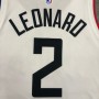 Men's LA Clippers Kawhi Leonard #2 Nike White 2020/21 Swingman Player Jersey – City Edition Men's LA Clippers Kawhi Leonard #2 Nike White 2020/21 Swingman Player Jersey – City Edition