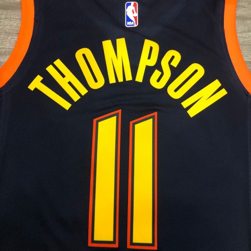 Men's Golden State Warriors Klay Thompson #11 Nike Navy 2020/21 Swingman Jersey - City Edition Men's Golden State Warriors Klay Thompson #11 Nike Navy 2020/21 Swingman Jersey - City Edition