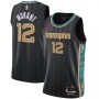 Men's Memphis Grizzlies Ja Morant #12 Nike Black 2020/21 Swingman Jersey - City Edition Men's Memphis Grizzlies Ja Morant #12 Nike Black 2020/21 Swingman Jersey - City Edition