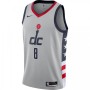 Men's Washington Wizards Rui Hachimura #8 Nike Gray 2020/21 Swingman Player Jersey – City Edition Men's Washington Wizards Rui Hachimura #8 Nike Gray 2020/21 Swingman Player Jersey – City Edition