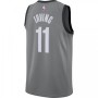 Men's Brooklyn Nets Kyrie Irving #11 Jordan Gray 2020/21 Swingman Jersey - Statement Edition Men's Brooklyn Nets Kyrie Irving #11 Jordan Gray 2020/21 Swingman Jersey - Statement Edition