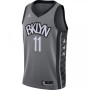 Men's Brooklyn Nets Kyrie Irving #11 Jordan Gray 2020/21 Swingman Jersey - Statement Edition Men's Brooklyn Nets Kyrie Irving #11 Jordan Gray 2020/21 Swingman Jersey - Statement Edition