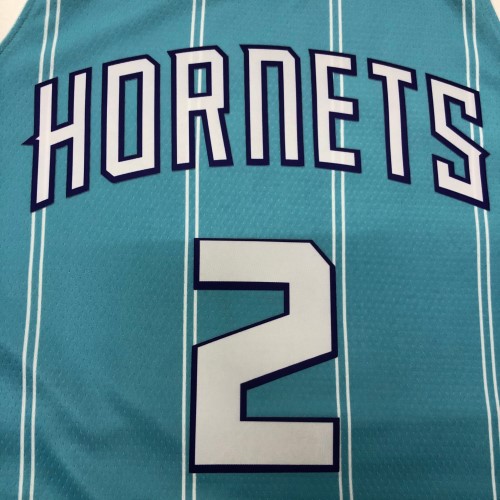 Men's Charlotte Hornets Lamelo Ball #2 Jordan Green 20/21 Swingman Jersey-Association Edition Men's Charlotte Hornets Lamelo Ball #2 Jordan Green 20/21 Swingman Jersey-Association Edition