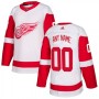 Men's Detroit Red Wings adidas White Authentic Custom Jersey Men's Detroit Red Wings adidas White Authentic Custom Jersey