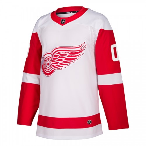 Men's Detroit Red Wings adidas White Authentic Custom Jersey Men's Detroit Red Wings adidas White Authentic Custom Jersey