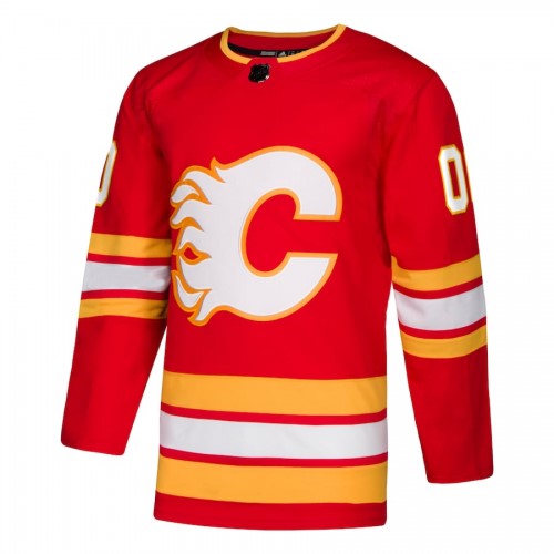 Men's Calgary Flames adidas Red Alternate Authentic Custom Jersey Men's Calgary Flames adidas Red Alternate Authentic Custom Jersey