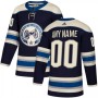 Men's Columbus Blue Jackets adidas Navy Authentic Alternate Custom Jersey Men's Columbus Blue Jackets adidas Navy Authentic Alternate Custom Jersey