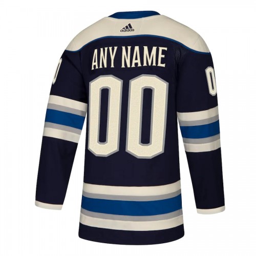 Men's Columbus Blue Jackets adidas Navy Authentic Alternate Custom Jersey Men's Columbus Blue Jackets adidas Navy Authentic Alternate Custom Jersey