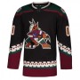 Men's Arizona Coyotes adidas Black Alternate Authentic Custom Jersey Men's Arizona Coyotes adidas Black Alternate Authentic Custom Jersey
