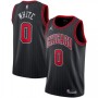 Men's Chicago Bulls Coby White #0 Jordan Brand Black 2020/21 Swingman Jersey - Statement Edition Men's Chicago Bulls Coby White #0 Jordan Brand Black 2020/21 Swingman Jersey - Statement Edition