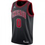 Men's Chicago Bulls Coby White #0 Jordan Brand Black 2020/21 Swingman Jersey - Statement Edition Men's Chicago Bulls Coby White #0 Jordan Brand Black 2020/21 Swingman Jersey - Statement Edition
