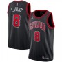 Men's Chicago Bulls Zach LaVine #8 Jordan Black 2020/21 Swingman Jersey - Statement Edition Men's Chicago Bulls Zach LaVine #8 Jordan Black 2020/21 Swingman Jersey - Statement Edition
