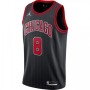 Men's Chicago Bulls Zach LaVine #8 Jordan Black 2020/21 Swingman Jersey - Statement Edition Men's Chicago Bulls Zach LaVine #8 Jordan Black 2020/21 Swingman Jersey - Statement Edition