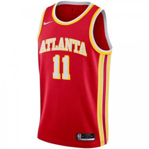 Men's Atlanta Hawks Trae Young #11 Nike Red 2020/21 Swingman Jersey - Icon Edition Men's Atlanta Hawks Trae Young #11 Nike Red 2020/21 Swingman Jersey - Icon Edition