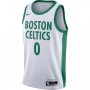 Men's Boston Celtics Jayson Tatum #0 Nike White 2020/21 Swingman Player Jersey – City Edition Men's Boston Celtics Jayson Tatum #0 Nike White 2020/21 Swingman Player Jersey – City Edition
