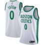 Men's Boston Celtics Jayson Tatum #0 Nike White 2020/21 Swingman Player Jersey – City Edition Men's Boston Celtics Jayson Tatum #0 Nike White 2020/21 Swingman Player Jersey – City Edition