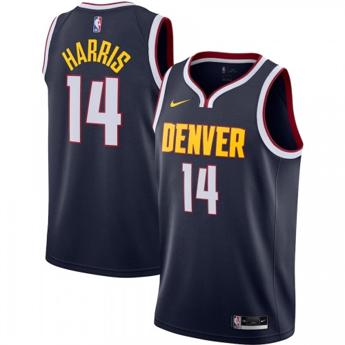 Men's Denver Nuggets Gary Harris #14 Nike Navy 2020/21 Swingman Jersey - Icon Edition Men's Denver Nuggets Gary Harris #14 Nike Navy 2020/21 Swingman Jersey - Icon Edition