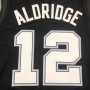 Men's San Antonio Spurs Lamarcus Aldridge #12 Nike Black 20/21 Swingman Jersey - City Edition Men's San Antonio Spurs Lamarcus Aldridge #12 Nike Black 20/21 Swingman Jersey - City Edition
