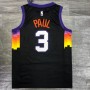 Men's Phoenix Suns Chris Paul #3 Nike Black 2021 Swingman Jersey - City Edition Men's Phoenix Suns Chris Paul #3 Nike Black 2021 Swingman Jersey - City Edition