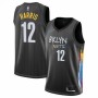 Men's Brooklyn Nets Joe Harris #12 Nike Black 2020/21 Swingman Jersey - City Edition Men's Brooklyn Nets Joe Harris #12 Nike Black 2020/21 Swingman Jersey - City Edition