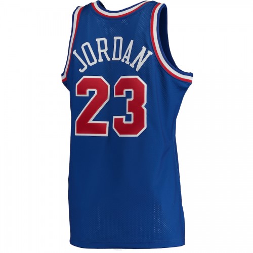 Men's Michael Jordan #23 Throwback Blue 1993 NBA All-Star Game Hardwood Classics Jersey Men's Michael Jordan #23 Throwback Blue 1993 NBA All-Star Game Hardwood Classics Jersey