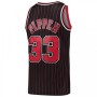 Men's Chicago Bulls Scottie Pippen #33 Throwback Black Hardwood Classics 95-96 Swingman Jersey Men's Chicago Bulls Scottie Pippen #33 Throwback Black Hardwood Classics 95-96 Swingman Jersey