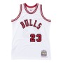 Men's Chicago Bulls Michael Jordan #23 Throwback White 1984-85 Hardwood Classics Player Jersey Men's Chicago Bulls Michael Jordan #23 Throwback White 1984-85 Hardwood Classics Player Jersey