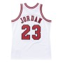 Men's Chicago Bulls Michael Jordan #23 Throwback White 1996-97 Hardwood Classics Player Jersey Men's Chicago Bulls Michael Jordan #23 Throwback White 1996-97 Hardwood Classics Player Jersey