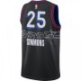 Men's Philadelphia 76ers Ben Simmons #25 Nike Black 2020/21 Swingman Player Jersey–City Edition Men's Philadelphia 76ers Ben Simmons #25 Nike Black 2020/21 Swingman Player Jersey–City Edition